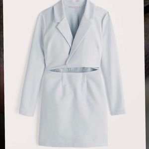 Abercrombie Wrap-Front Blazer Dress